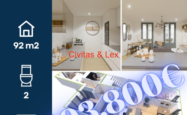 Póster Inmobiliaria Casa en venta Fotográfico Azul (2)